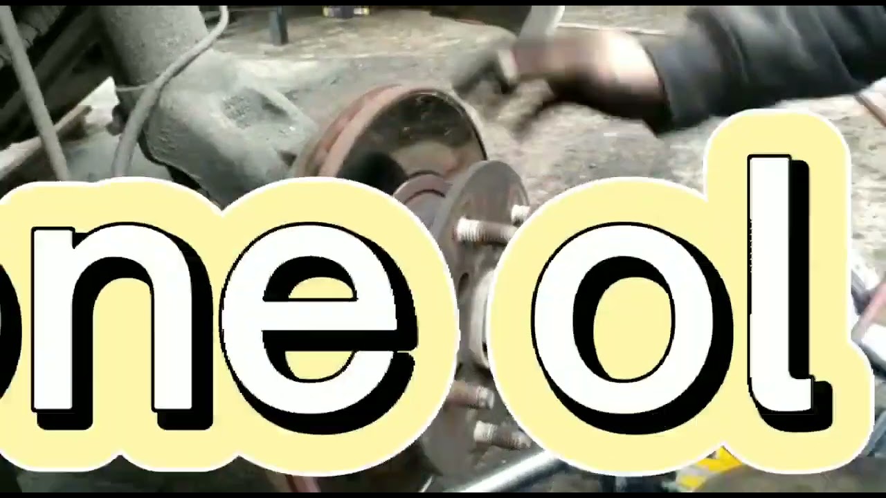 Ford transit ön teker rulman değişimi