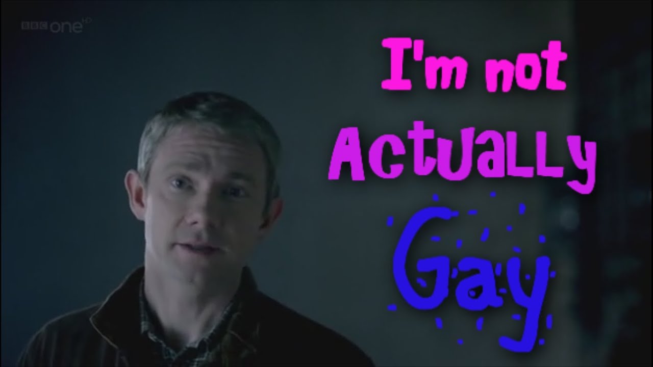 I'm not actually gay || Sherlock
