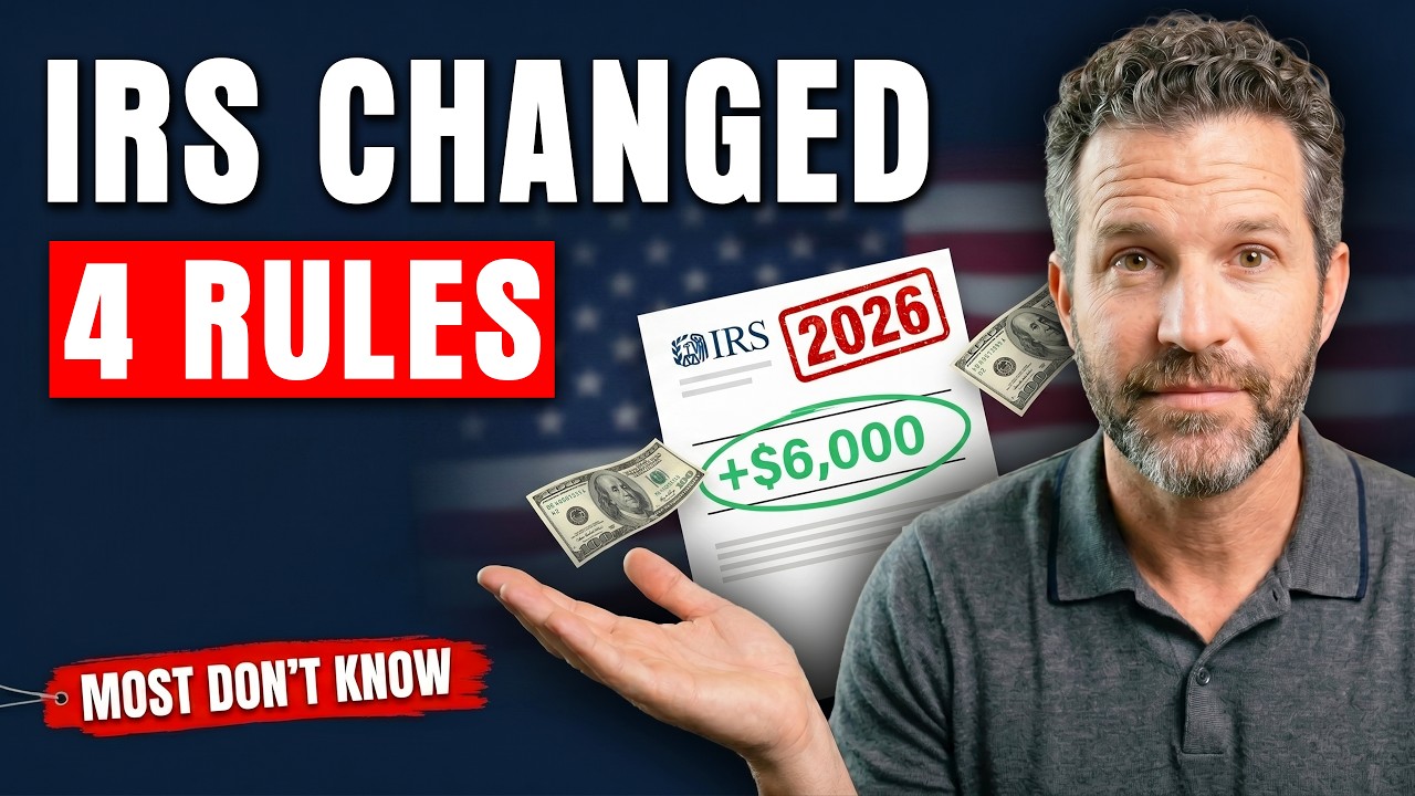 The IRS Quietly Changed 4 Rules for Retirees in 2026 (Most Don't Know)