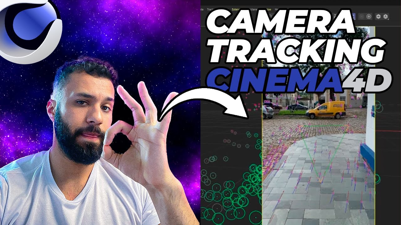 Como fazer a CAMERA TRACKING no CINEMA 4D