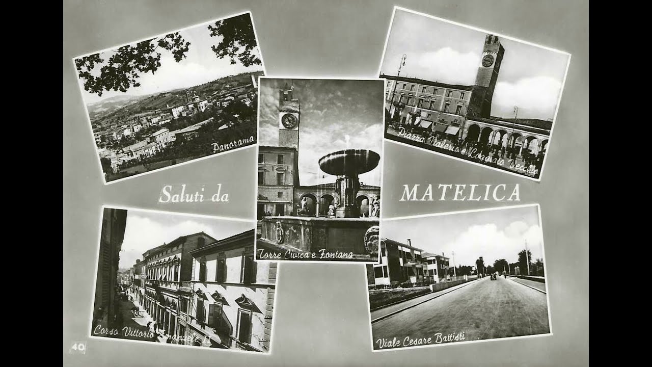 Album di antiche cartoline di Matelica (MC)