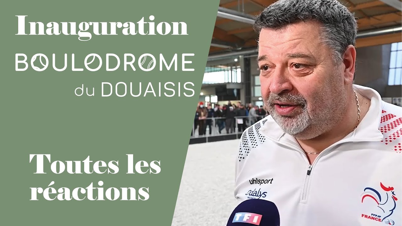 Retour en images sur le grand weekend inaugural du Boulodrome du Douaisis