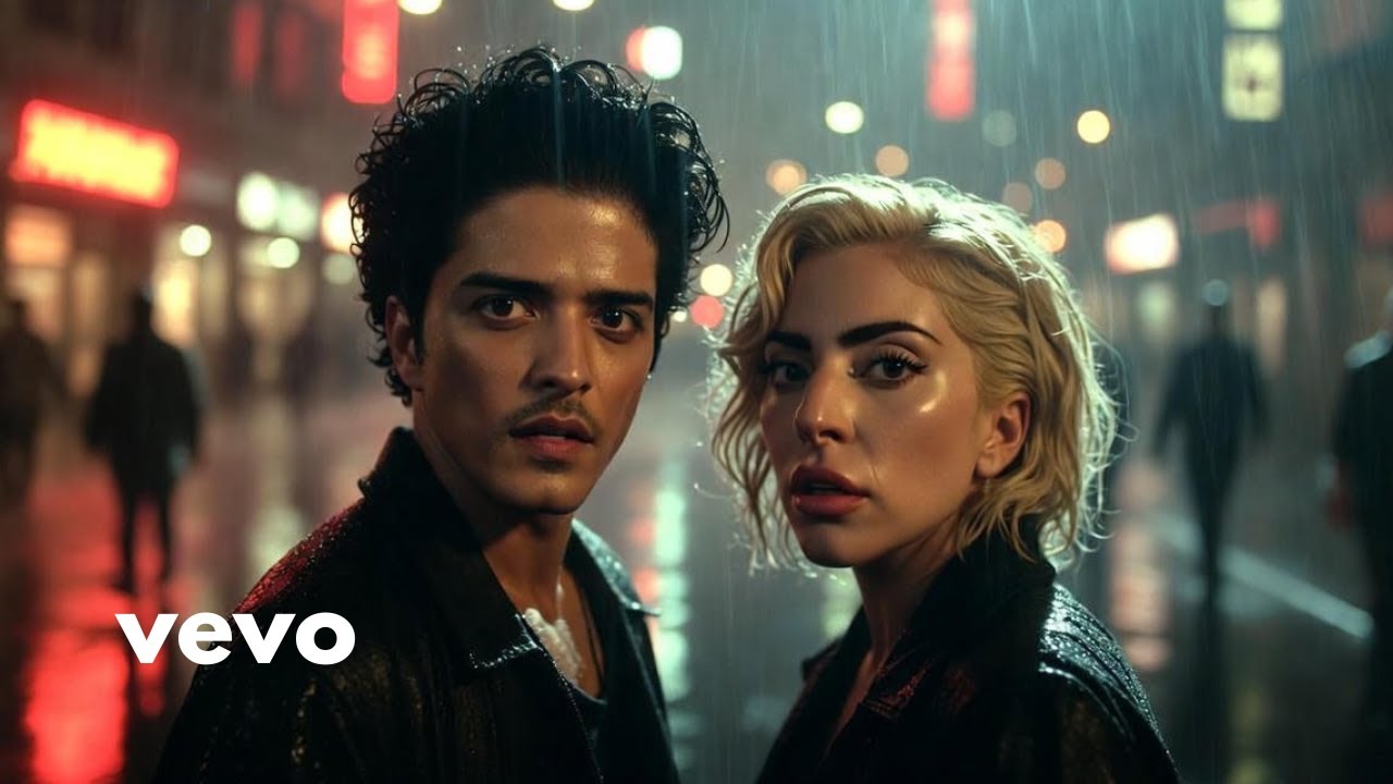 Bruno Mars ft Lady Gaga - Fire And Thunder (Official Music Video)