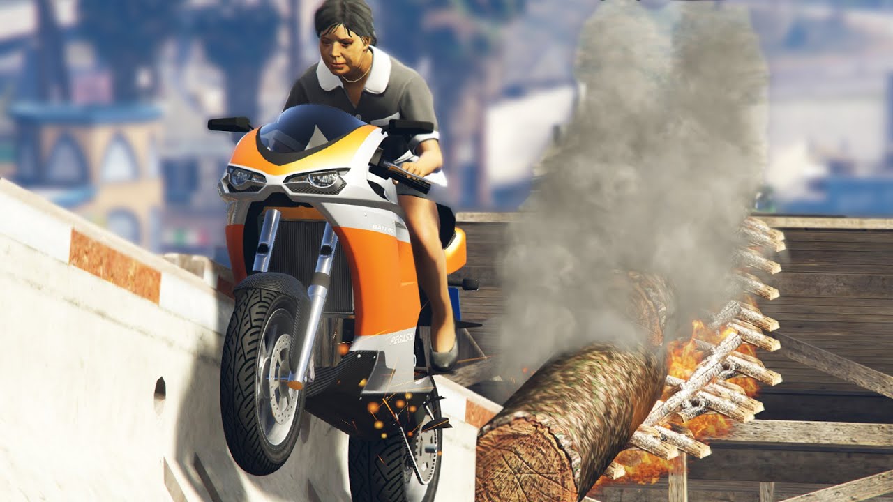 SICK ROLLERCOASTER CHALLENGE RAMP! (GTA 5 Challenges)