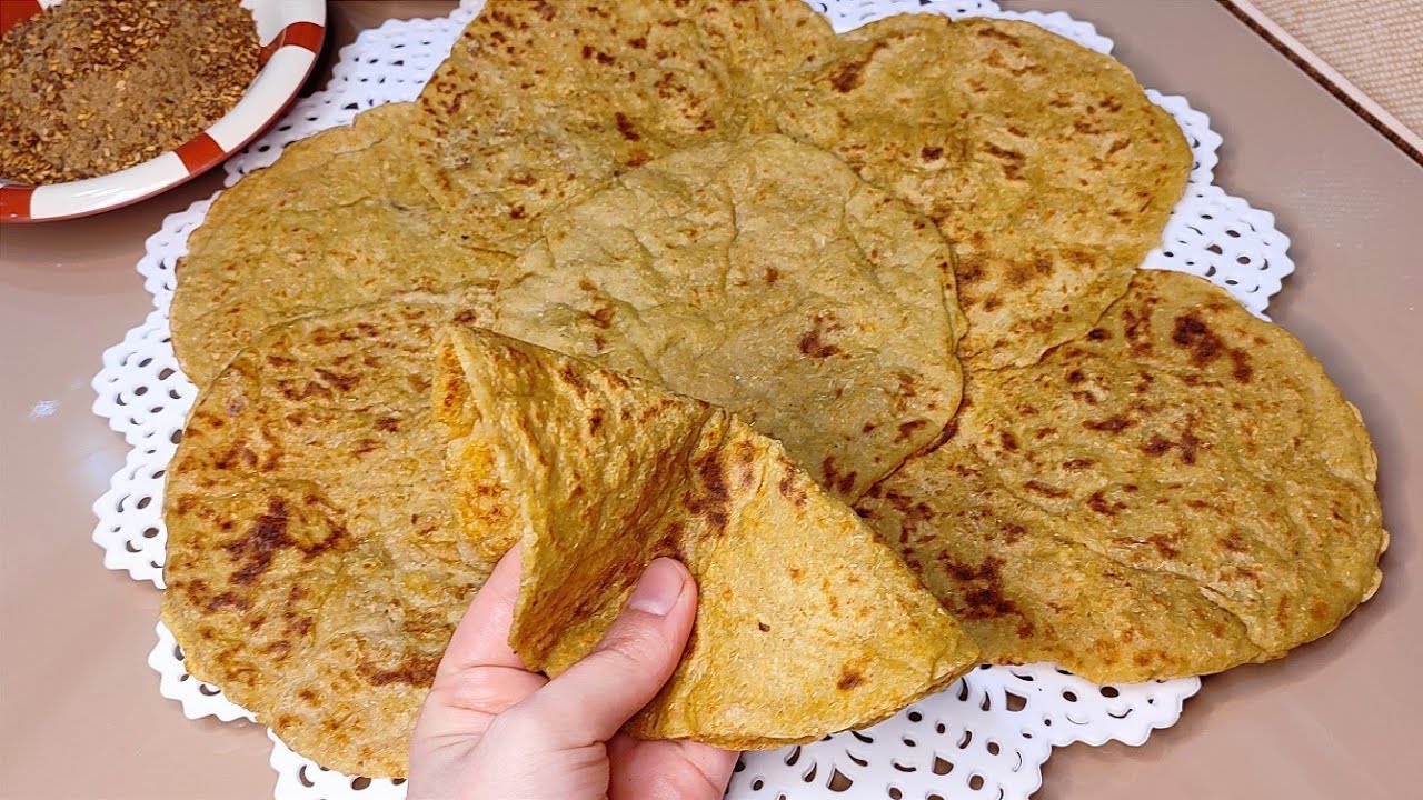 خبز الشعير صحي 💯 للتنحيف ولمرضى السكري طري ولذيذ جدا بدون فرن