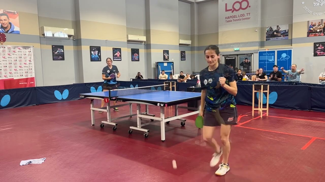 אלנה רוב (מכבי דימונה) - ויטל קרלין (בני הרצליה) | ליגת על | גמר אליפות המדינה