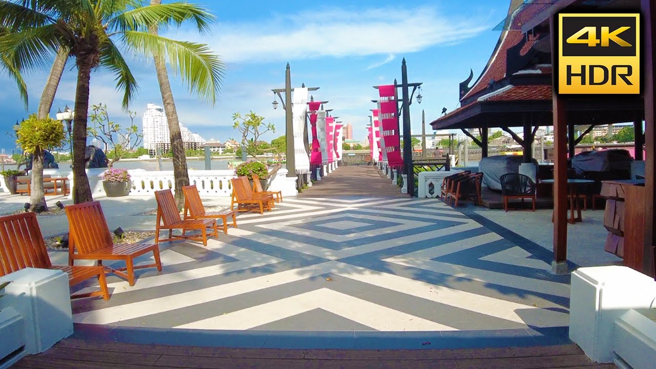 Avani Riverside Hotel Bangkok Thailand - FREE Ferry Boat Cruise Pier 4 to IconSiam Riverside Mall