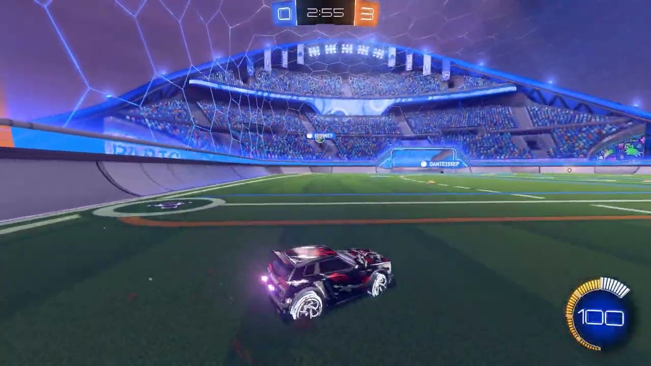 Rocket League amazing passing, diamond 3 gameplay.