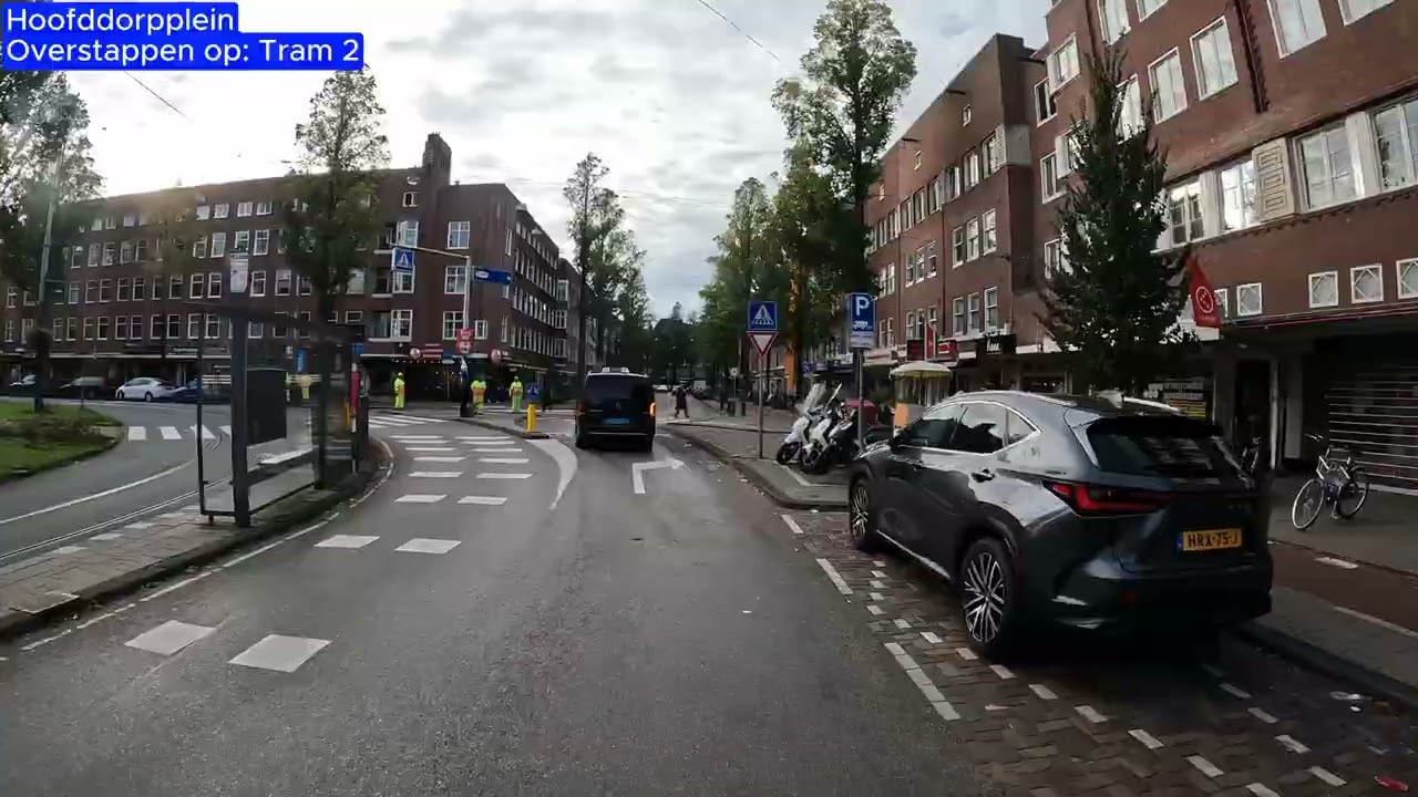 GVB Amsterdam buslijn 15 | Station Sloterdijk - Station Lelylaan| VDL Elektrische | Oktober 2025