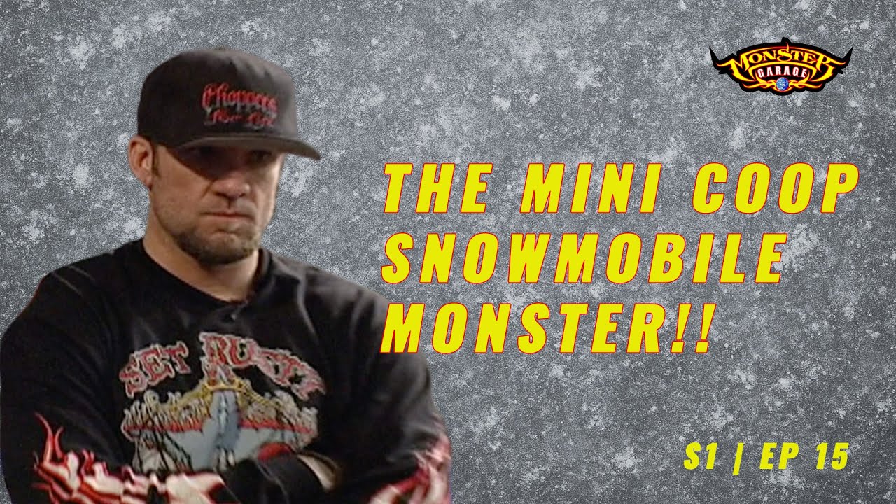 Mini Cooper Goes Rogue: Jesse Builds a Snowmobile from Hell | FULL EPISODE Monster Garage