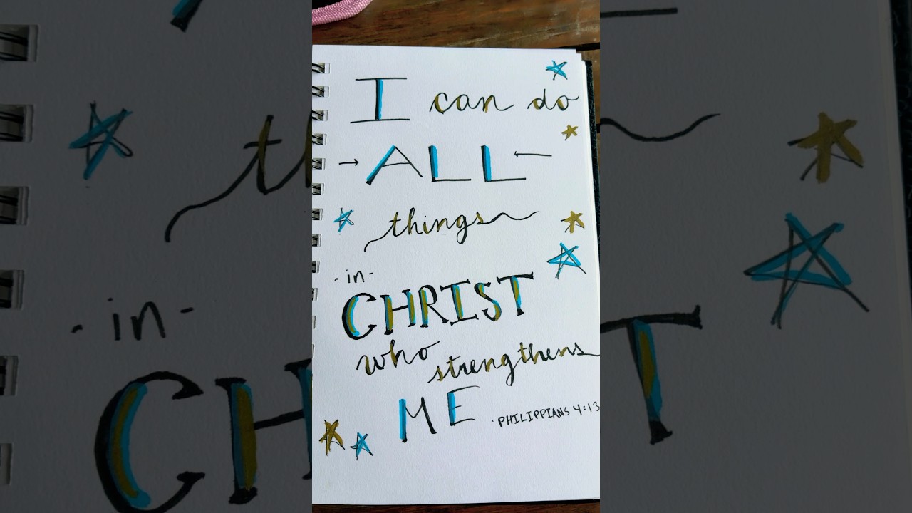 Day 1 of scripture verse calligraphy! #bible #bibleverse #calligraphy