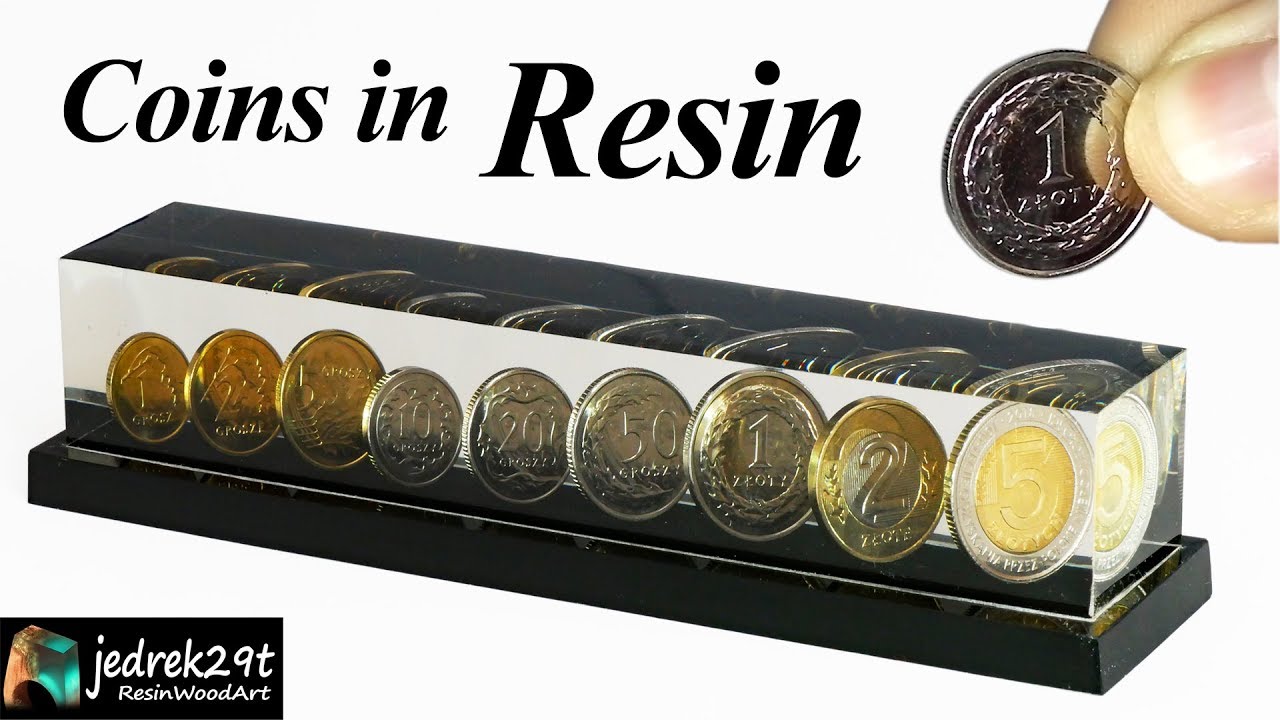DIY. Coins in Epoxy Resin / ART RESIN
