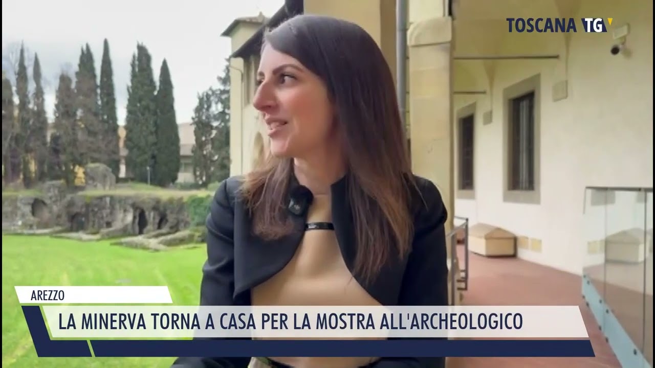2026-02-21 AREZZO - LA MINERVA TORNA A CASA PER LA MOSTRA ALL'ARCHEOLOGICO
