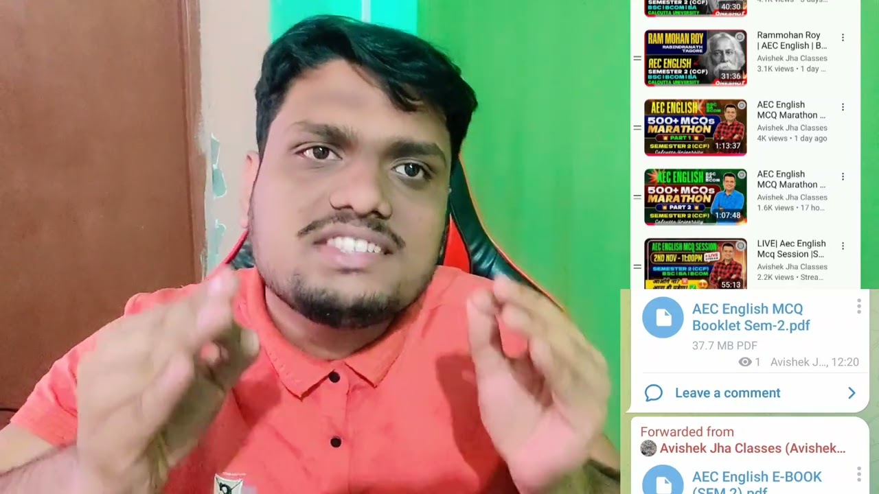 AEC English Secret Question 🤫| 1K+ MCQ Pdf | Strategy 50/50 | Ba/Bsc/Bcom | Sem-2 CCF 