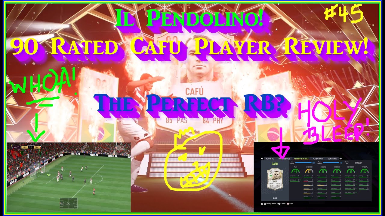 90 Rated Cafu Player Review! Il Pendolino The Perfect RB? FIFA 22 RTG Episode 45!