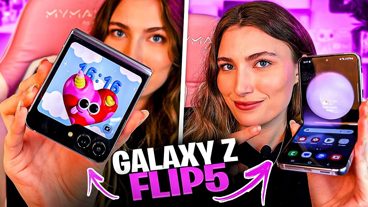ELE É PERFEITO!🤩 Samsung Galaxy Z Flip5 - UNBOXING,TESTE DE CÂMERAS E + (opinião de usuário)