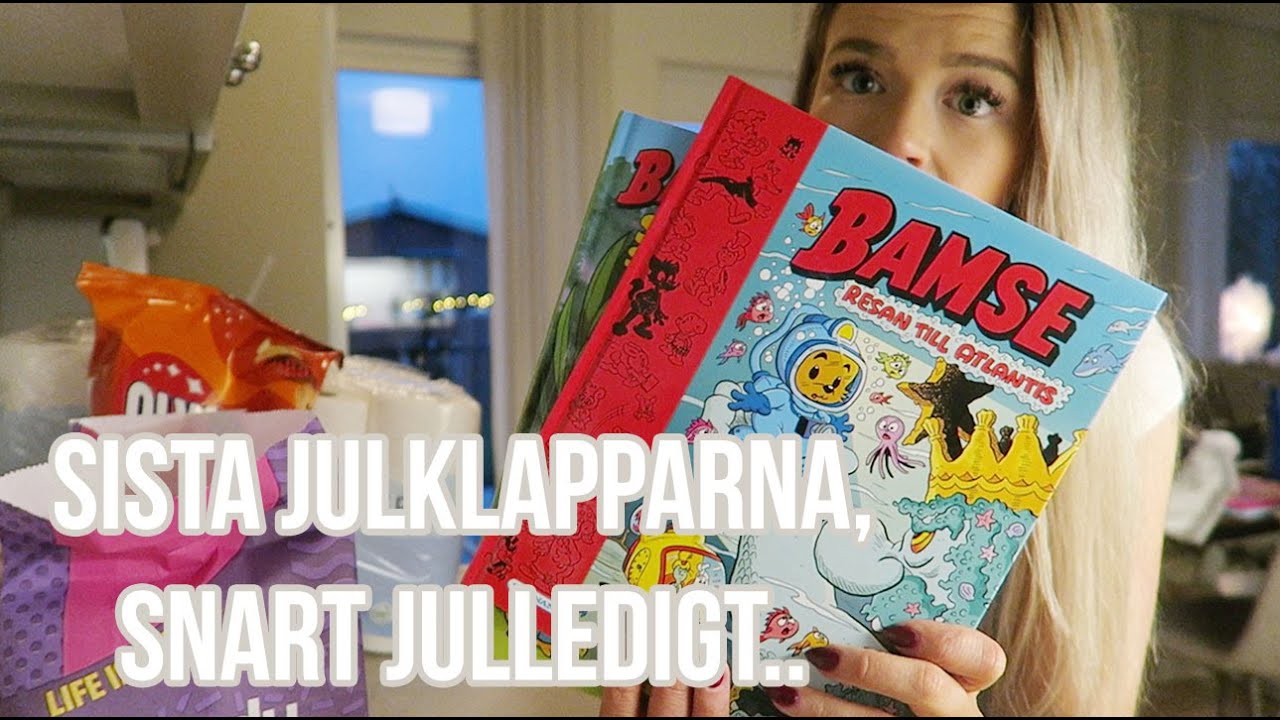 SISTA JULKLAPPARNA, IGEN.. SNART JULLEDIGT / vlogg