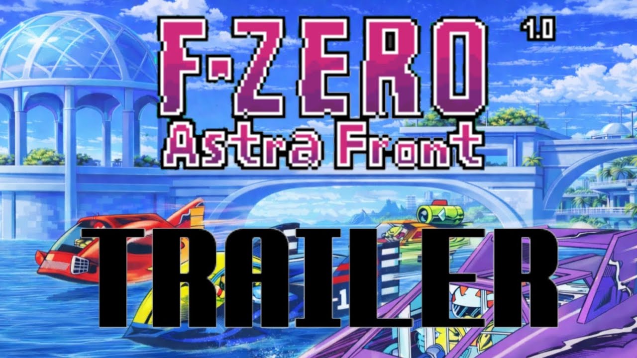 TRAILER -  F-ZERO Astra Front (SNES) -  RomHack