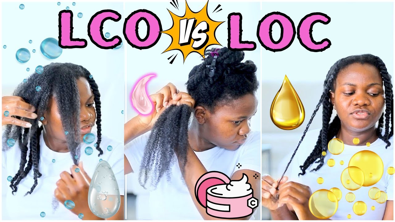 HYDRATATION MAXIMANLE || L.C.O vs L.O.C : Comment hydrater les cheveux crépus naturels et secs