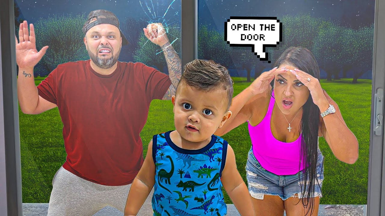 OUR SON LOCKED US OUT!