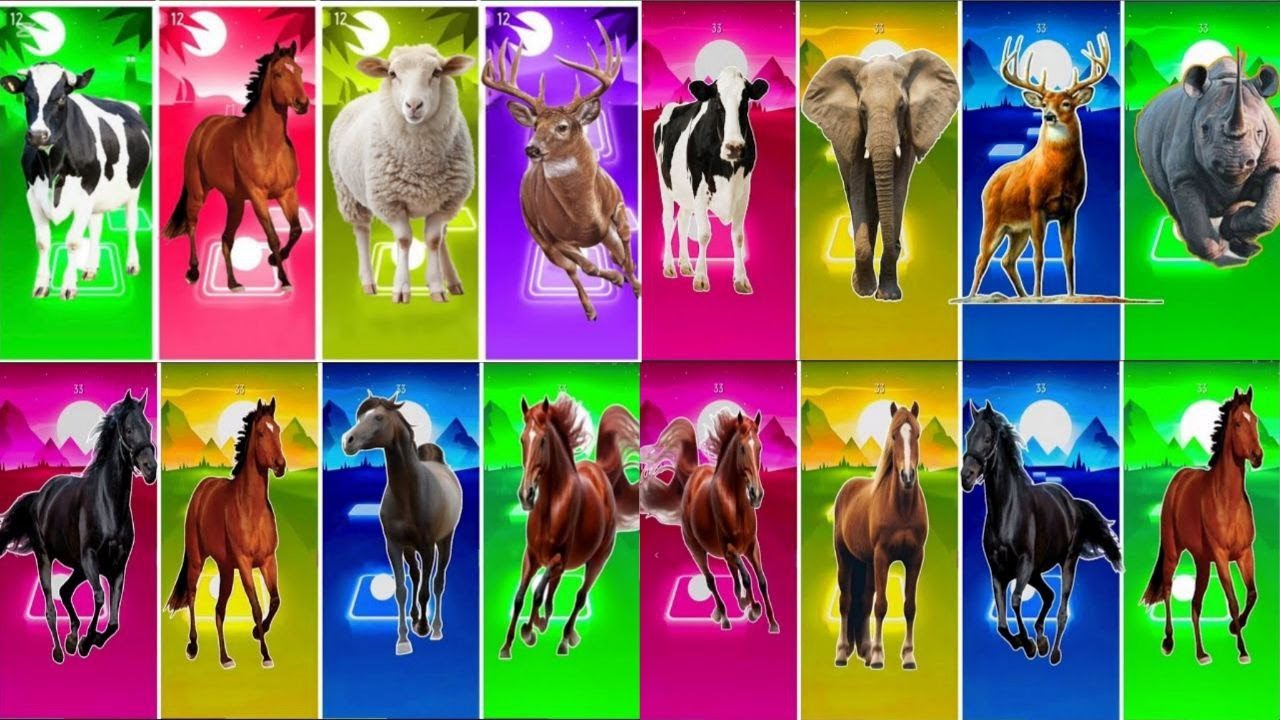 Funny Ferdinand🐃🆚Funny Horse🐎🆚Funny Sheep🐑🆚Funny Deer🦌 #coffindance #funnyanimal #games #stumbleguys