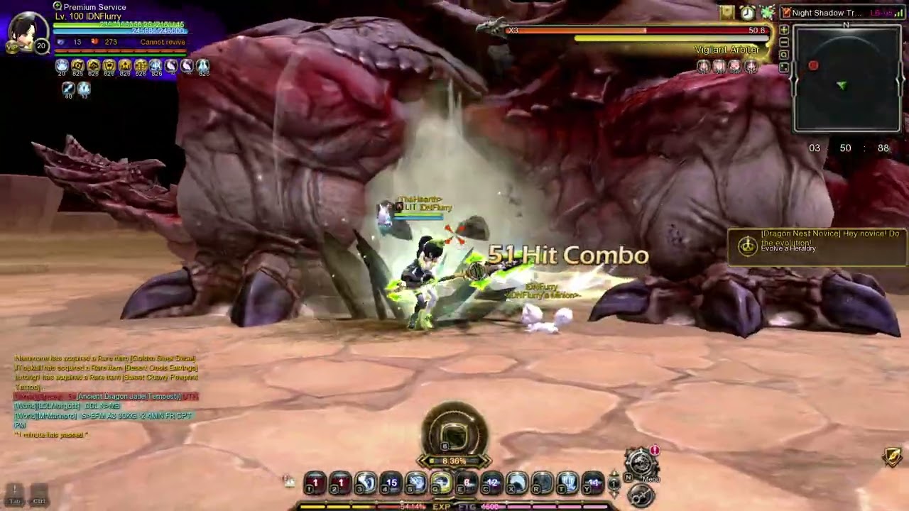 DN[SEA] STG ACS 5 Flurry Rotation 3:22 min