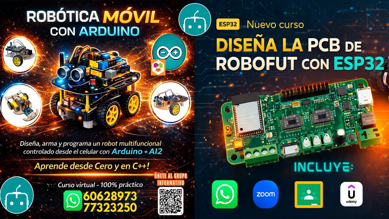 Demo PCB  y robótica móvil