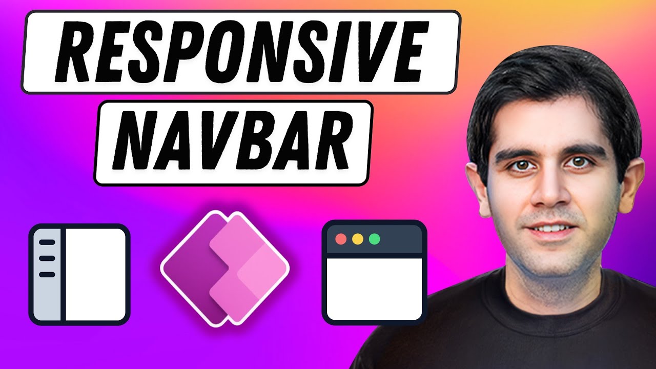 Как создать адаптивное навигационное меню в Power Apps