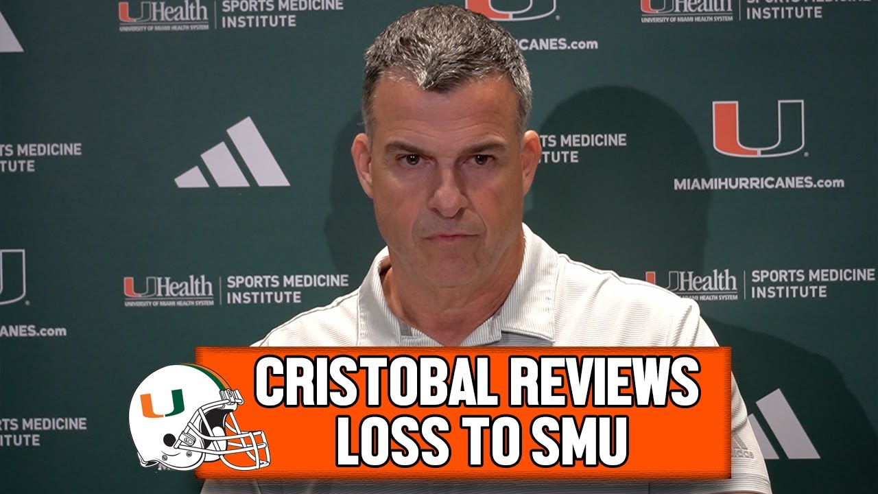 Mario Cristobal Reviews Loss to SMU | Press Conference