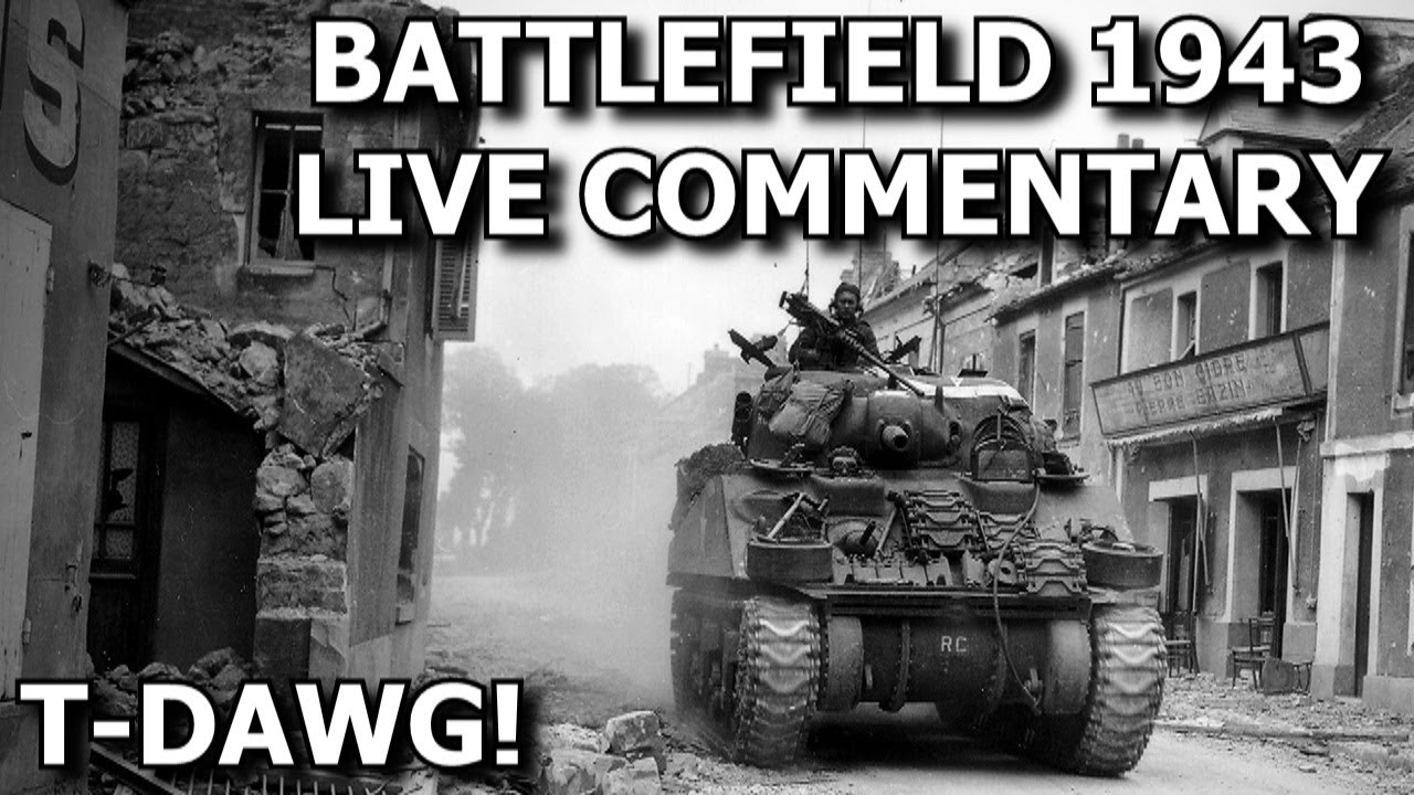 T-DAWG! - Battlefield 1943 Live Commentary (BF 1943)