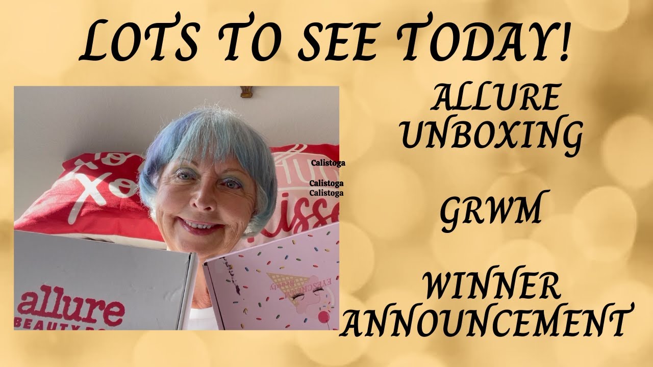 Allure February 2025 Unboxing/ GRWM Eye Makeup from EyeScream/ Winner Announcement