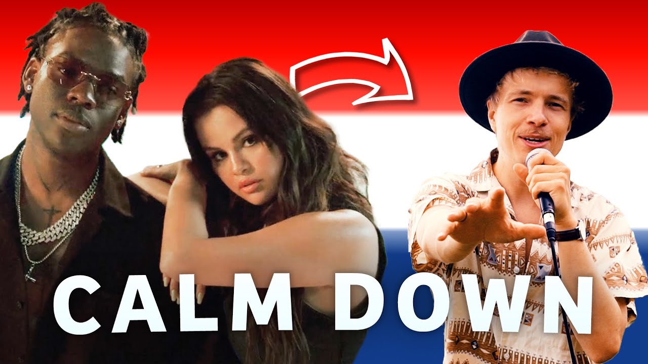 CALM DOWN van REMA & SELENA GOMEZ in het Nederlands | BENR COVER