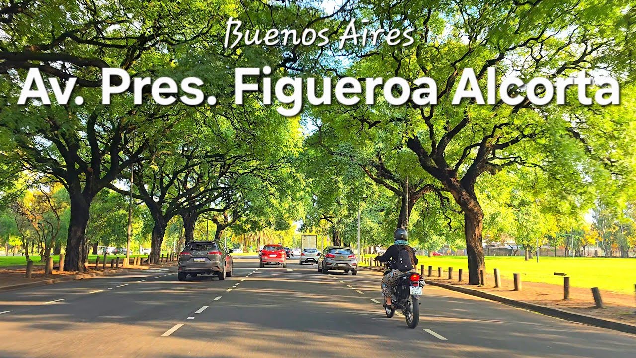 Driving in Argentina 🇦🇷 4K | Avenida Presidente Figueroa Alcorta