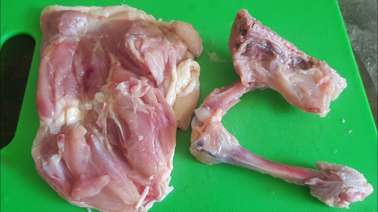 HOW TO DEBONE LEG QUARTER / DEBONING CHICKEN LEG AND THIGH