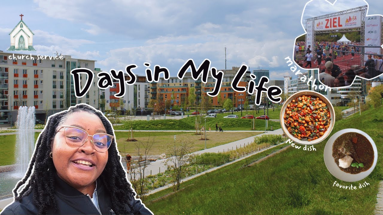 Days in my life | attending my first marathon | cooking new dishes