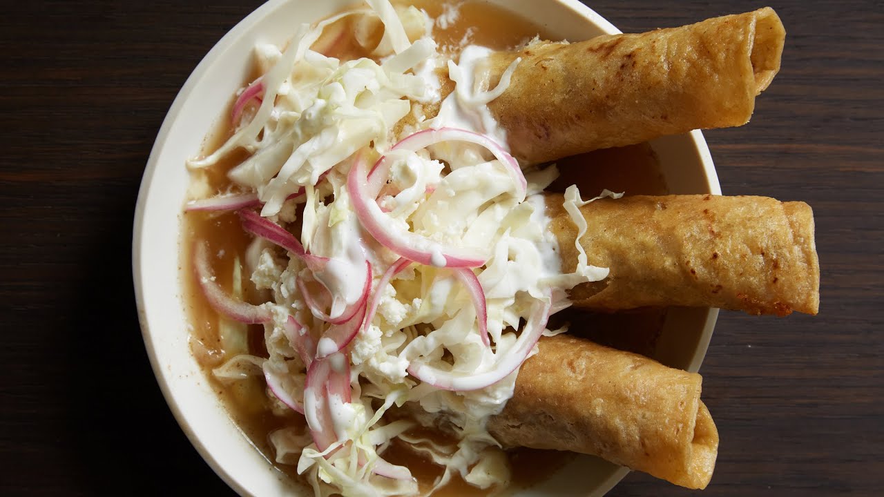 Pati Jinich - How to Make Taquitos Dorados Ahogados