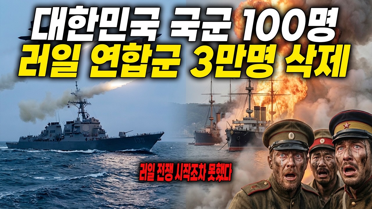 시간을 역행한 신의 군대! 러일전쟁을 멈춘 K2 흑표와 KF-21의 압도적 학살극 