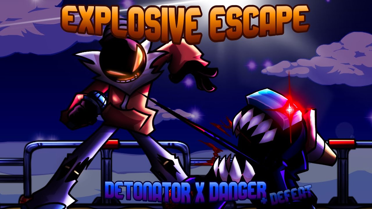 FNF Mashup: Explosive Escape (Detonator x Danger & Defeat) / Whitty VS Black Imposter