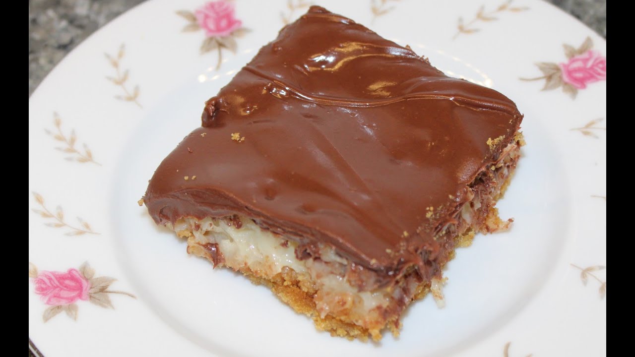 Triple Layer Cookie Bars from Classic Desserts Eagle Brand Sweetened Condensed Milk Recipe Book