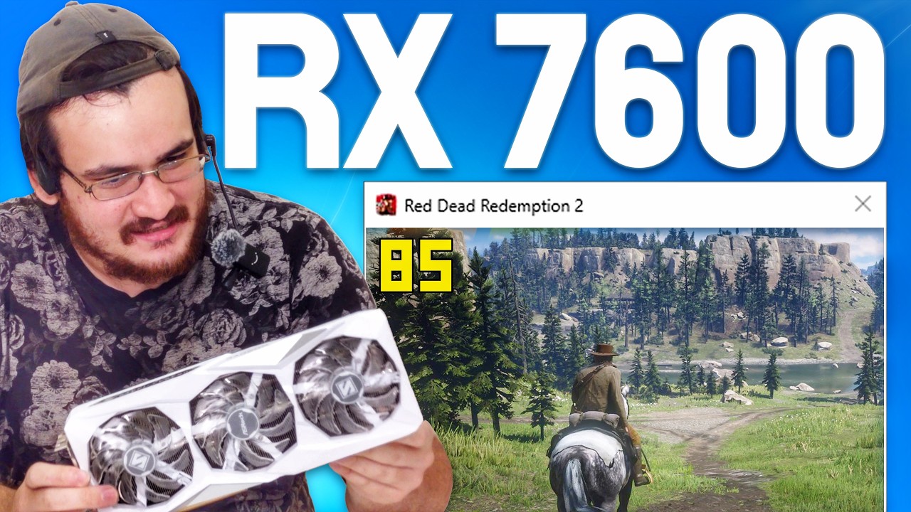 TESTANDO A RX7600 EM 2026, RODA TUDO MESMO?