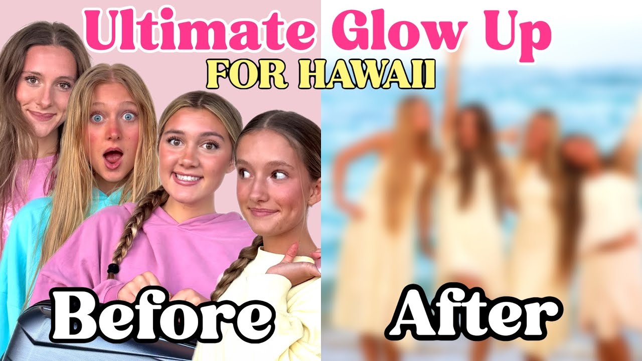 GLOW UP WITH US FOR HAWAII!