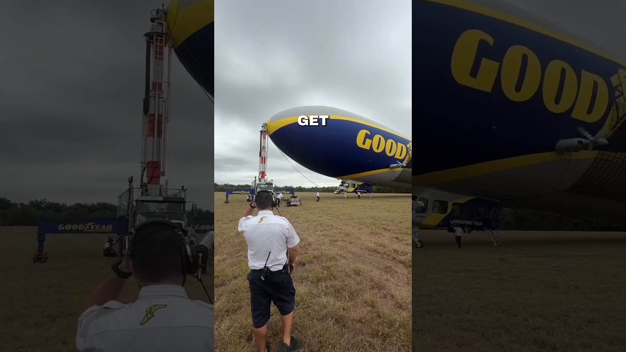 How to get inside the Goodyear blimp