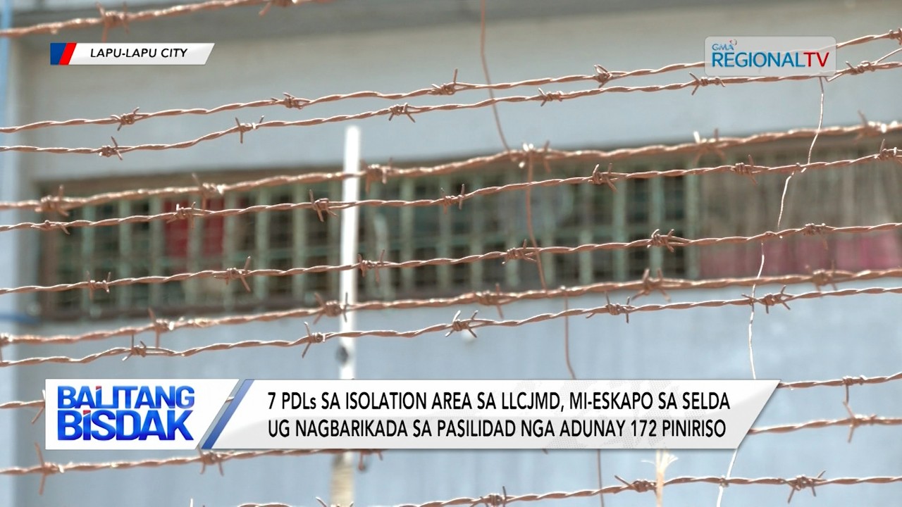 7 PDLs Miikyas sa Isolation Facility sa Lapu-Lapu City Jail Male Dormitory | Balitang Bisdak