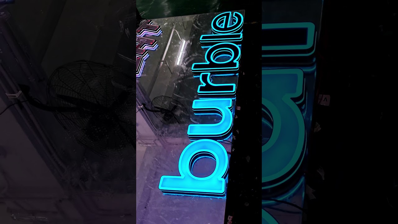 Have you ever seen this kind of LED sign China? #sign #signage #design#signagedesign #Sourcefactory