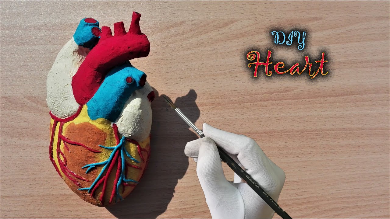Mine Old Human Heart Model | DIY Project