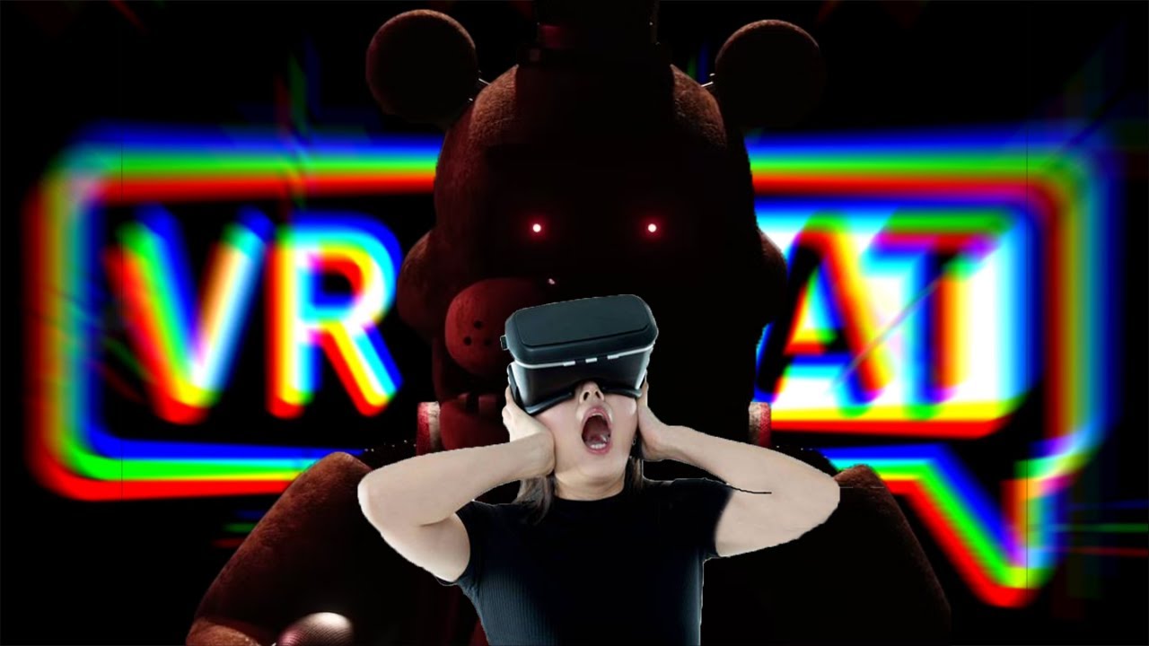 Я попросила маму поиграть в VRChat.