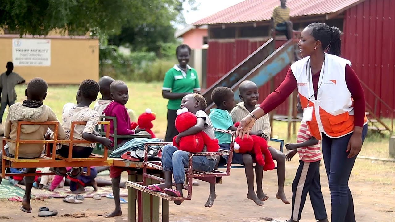 Child-friendly Space: A safe haven for children in South Sudan | World Vision