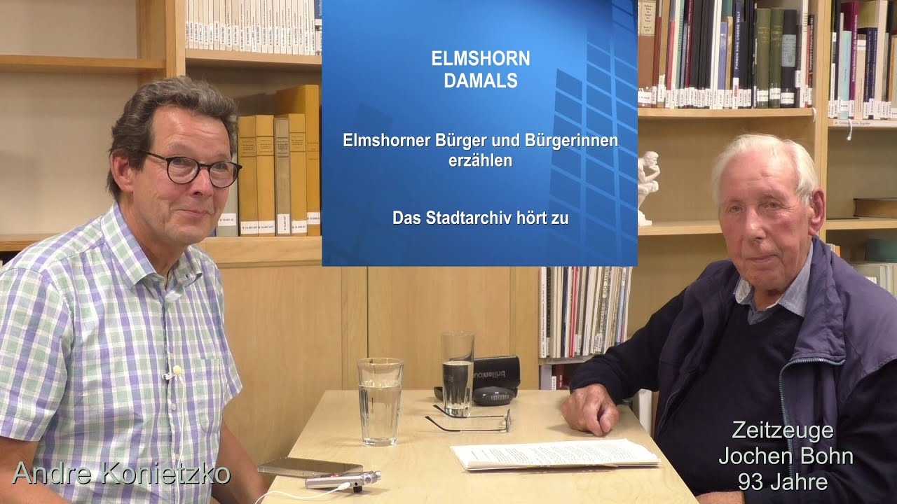 Elmshorn damals: Zeitzeuge Kapitän Jochen Bohn (93)