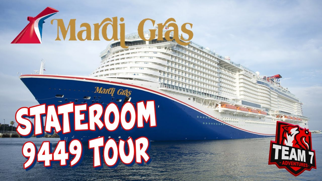 Carnival Mardi Gras Suite 9449 Cabin Tour