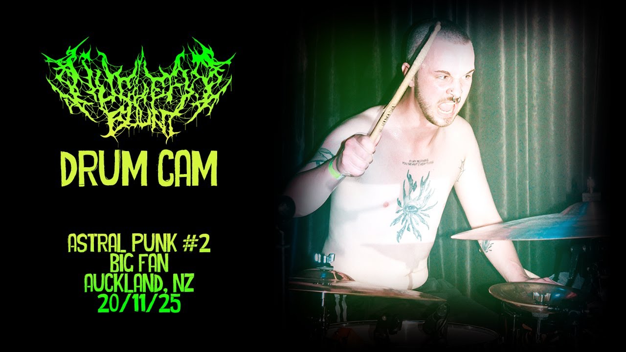 Nuclear Blunt Drum Cam | Big Fan, Auckland NZ [20/11/25]